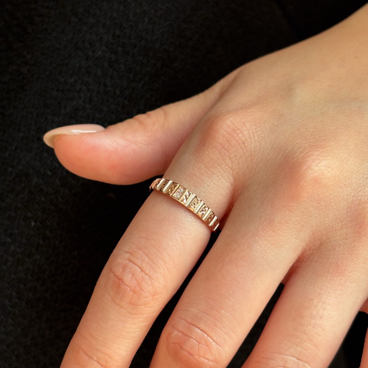 Geometric Band Ring
