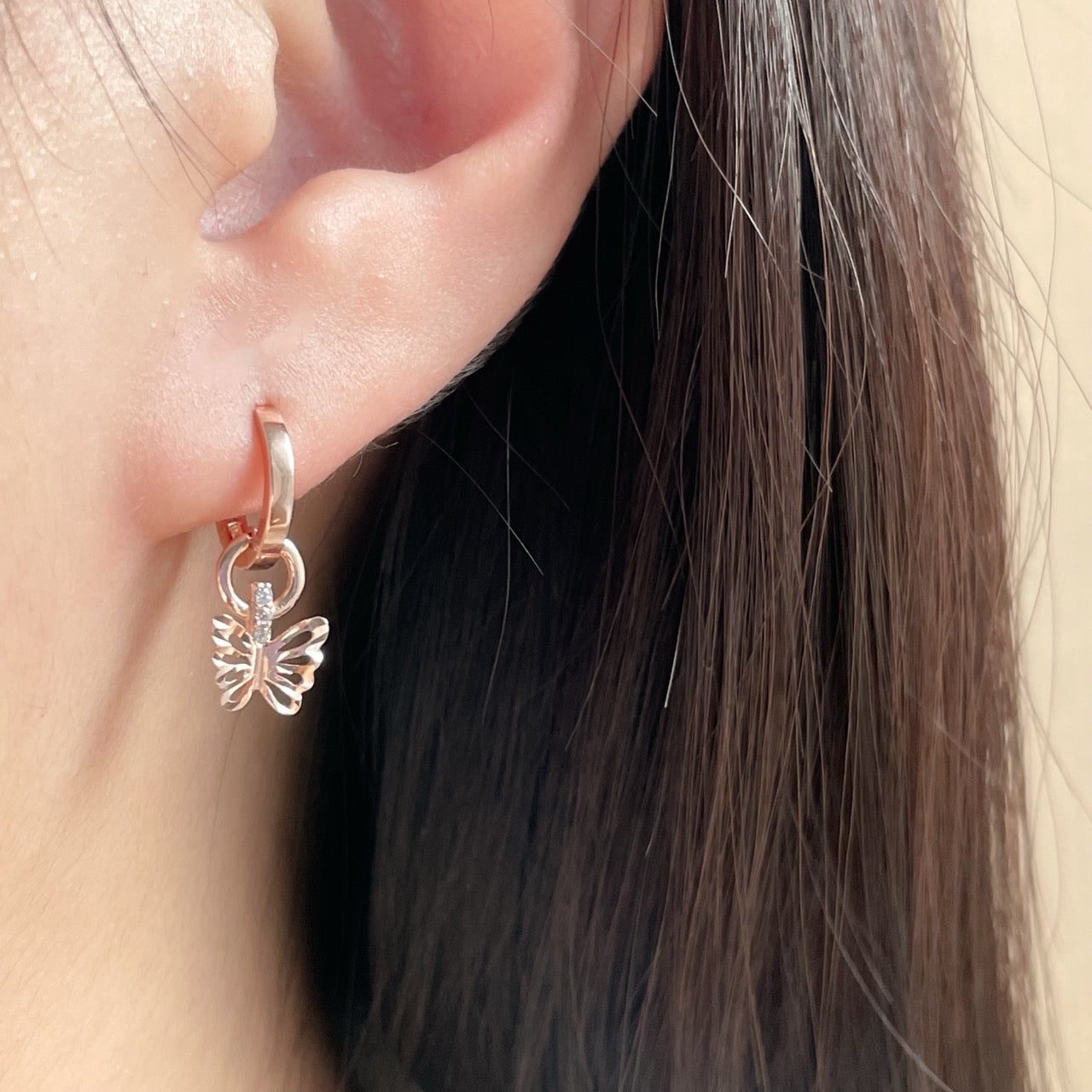 Butterfly Dangle Earrings