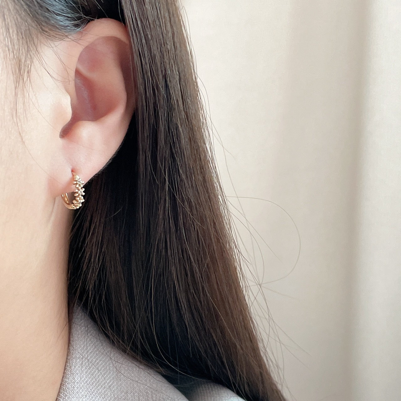 Flower DiamondEarrings