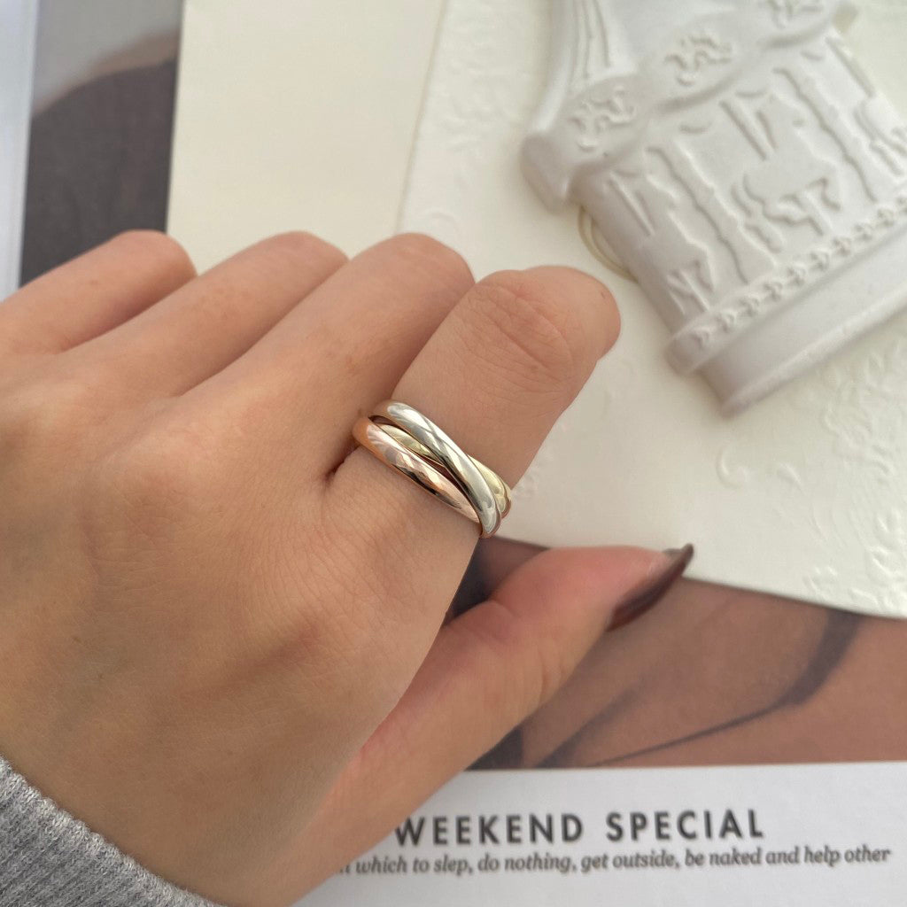 Three Interlocking Ring