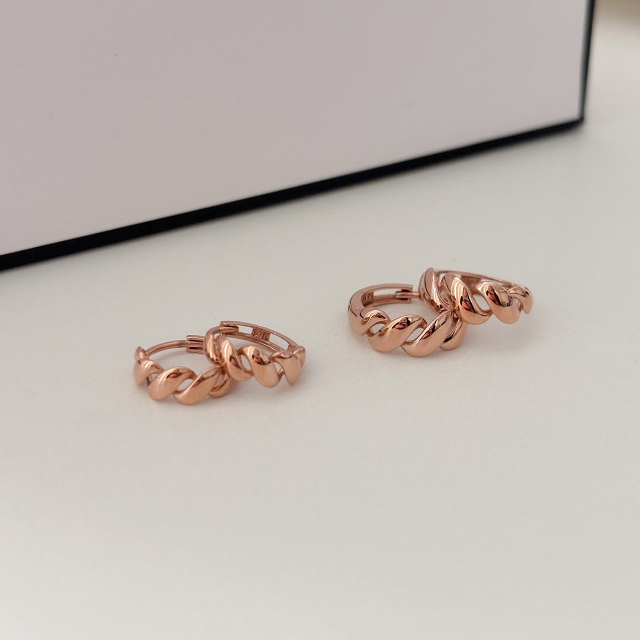 Wavy Hoop Earrings