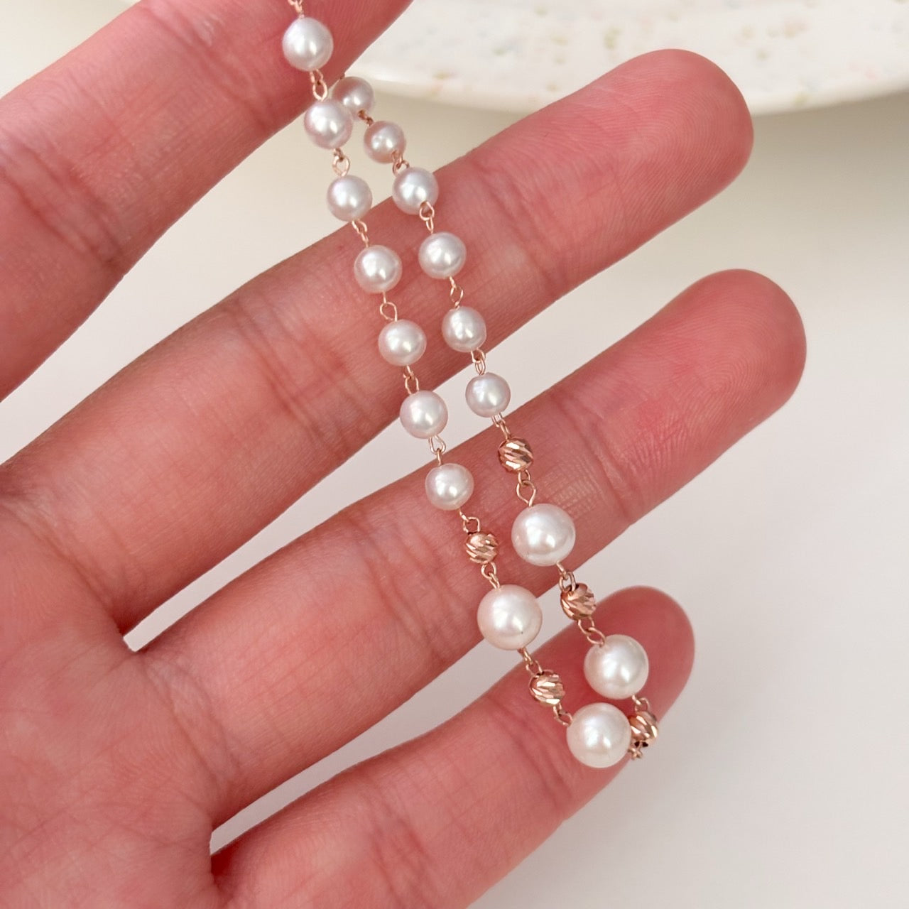 Pearl Station Bracelet