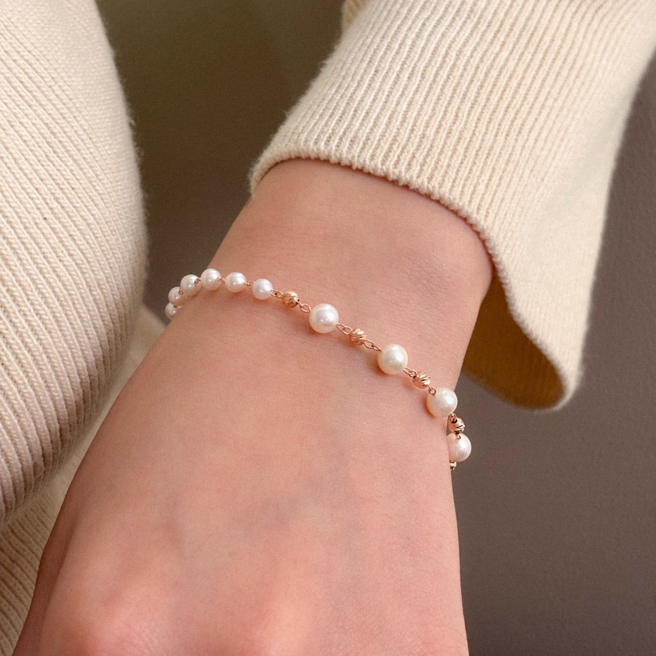 Pearl Station Bracelet