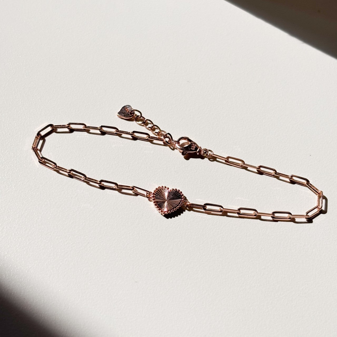 Heart Chain Bracelet