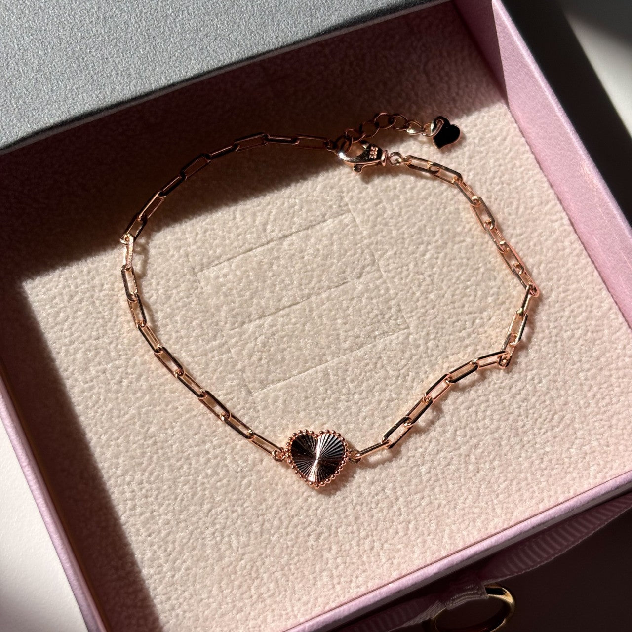 Heart Chain Bracelet
