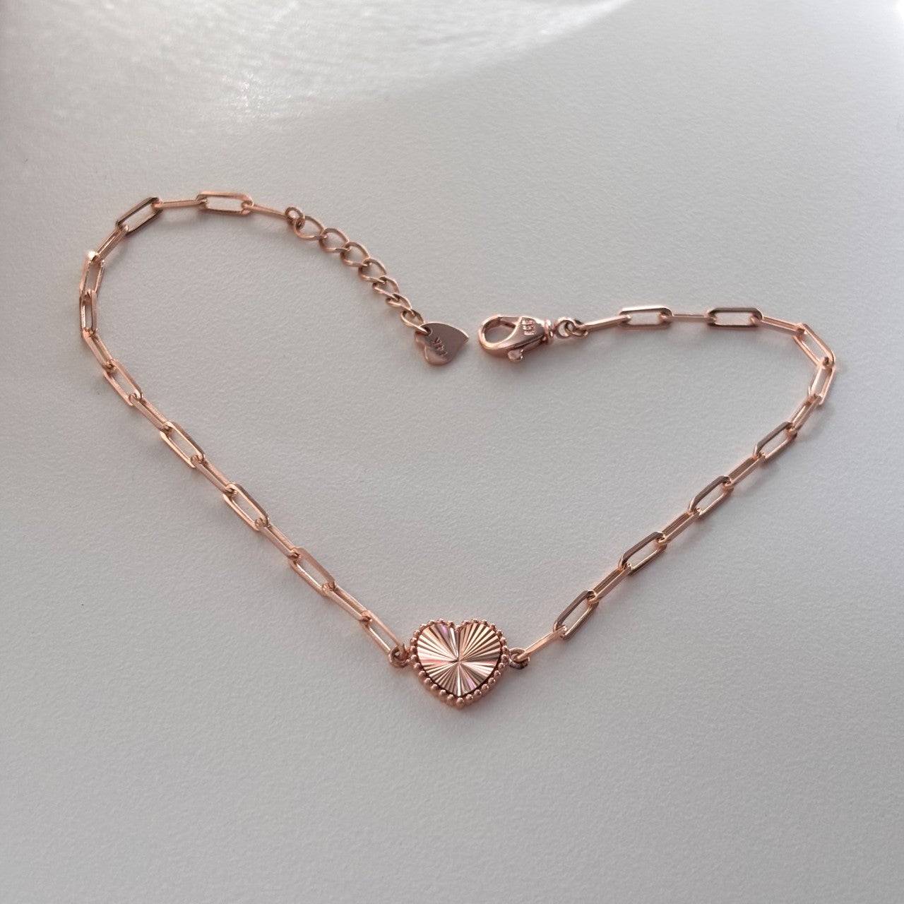 Heart Chain Bracelet