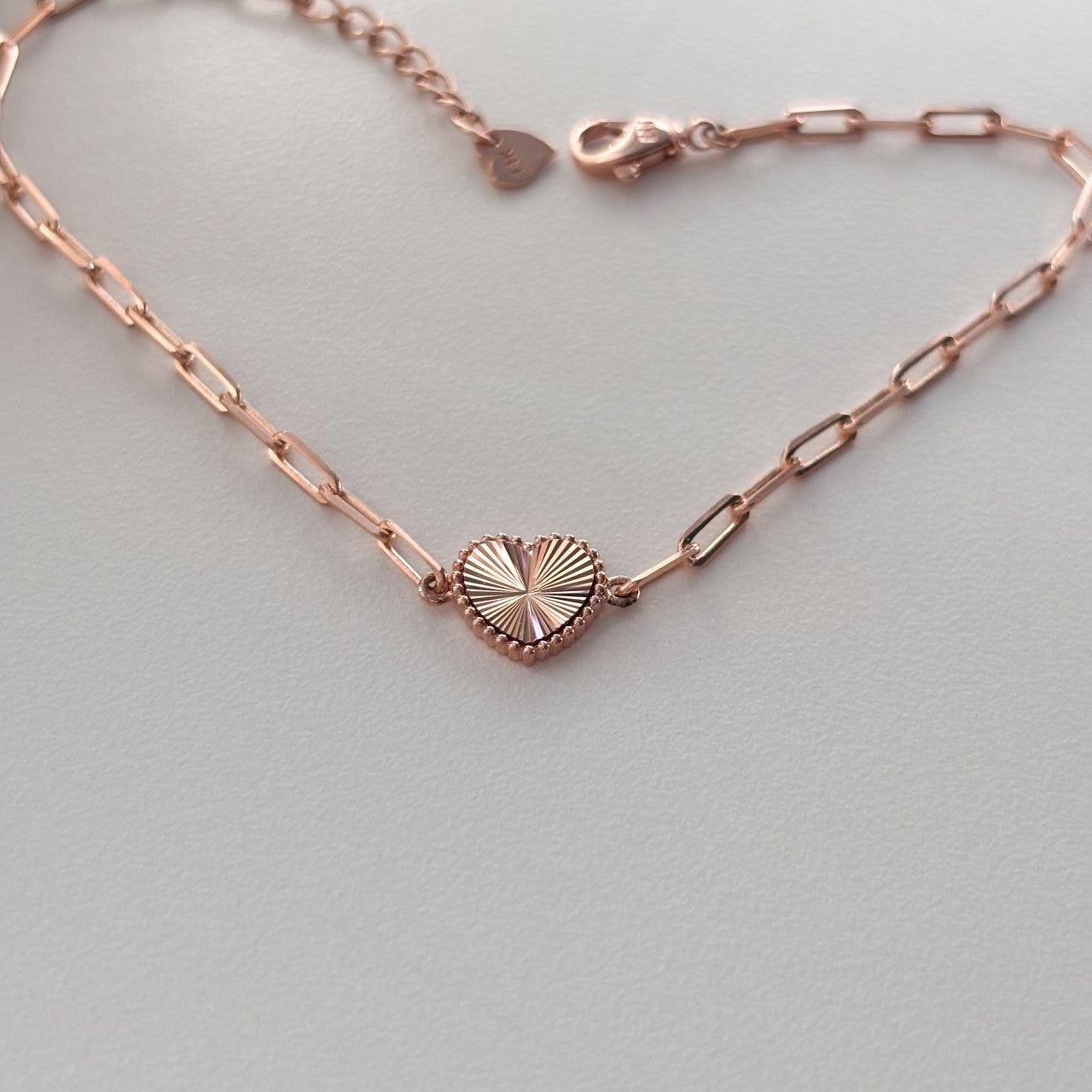 Heart Chain Bracelet