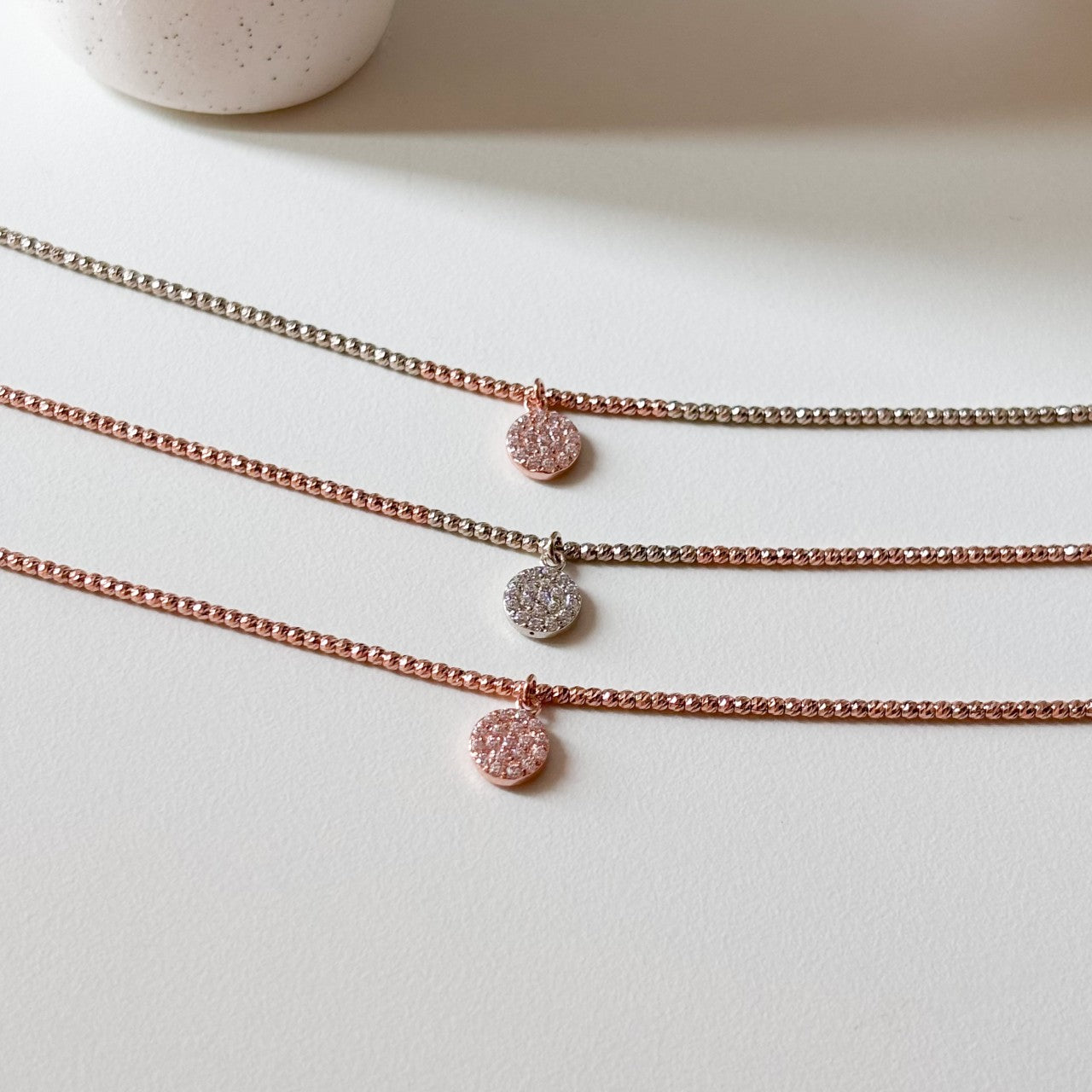 Disc Beaded Bracelet