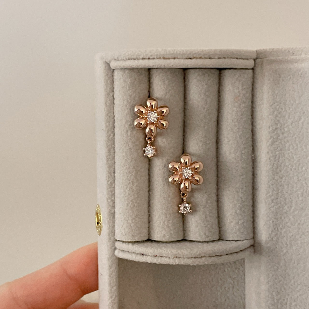 Flower Dangle Earrings