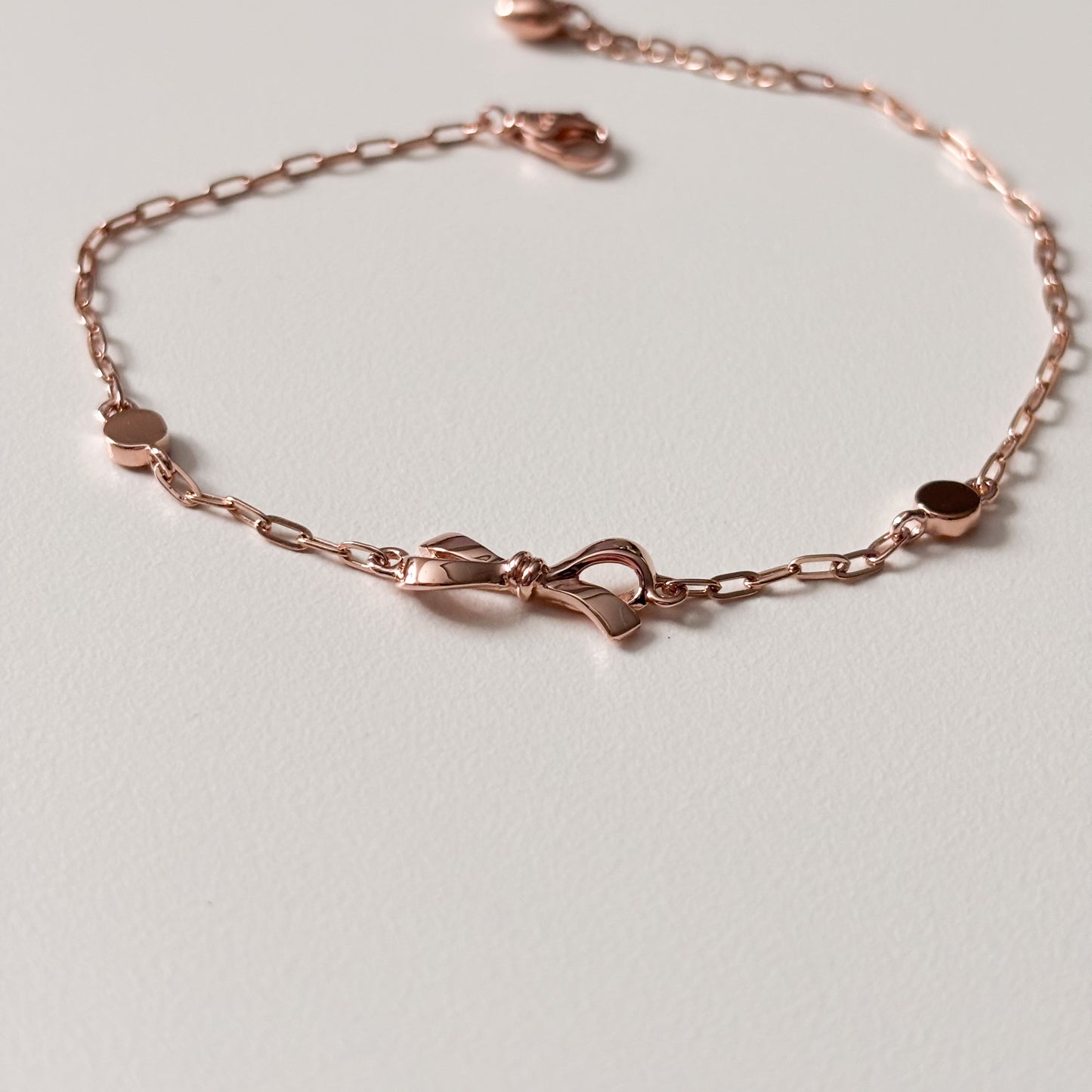 Bow Chain Bracelet