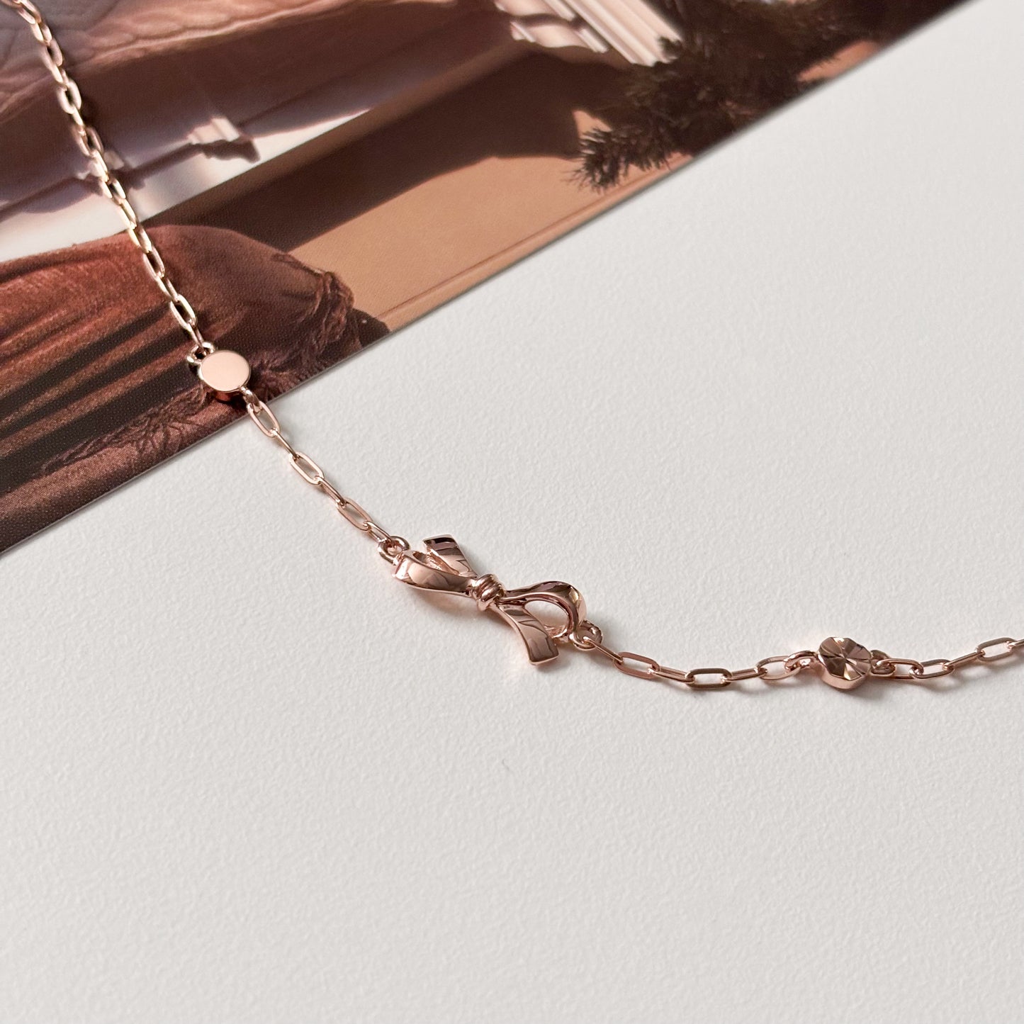 Bow Chain Bracelet