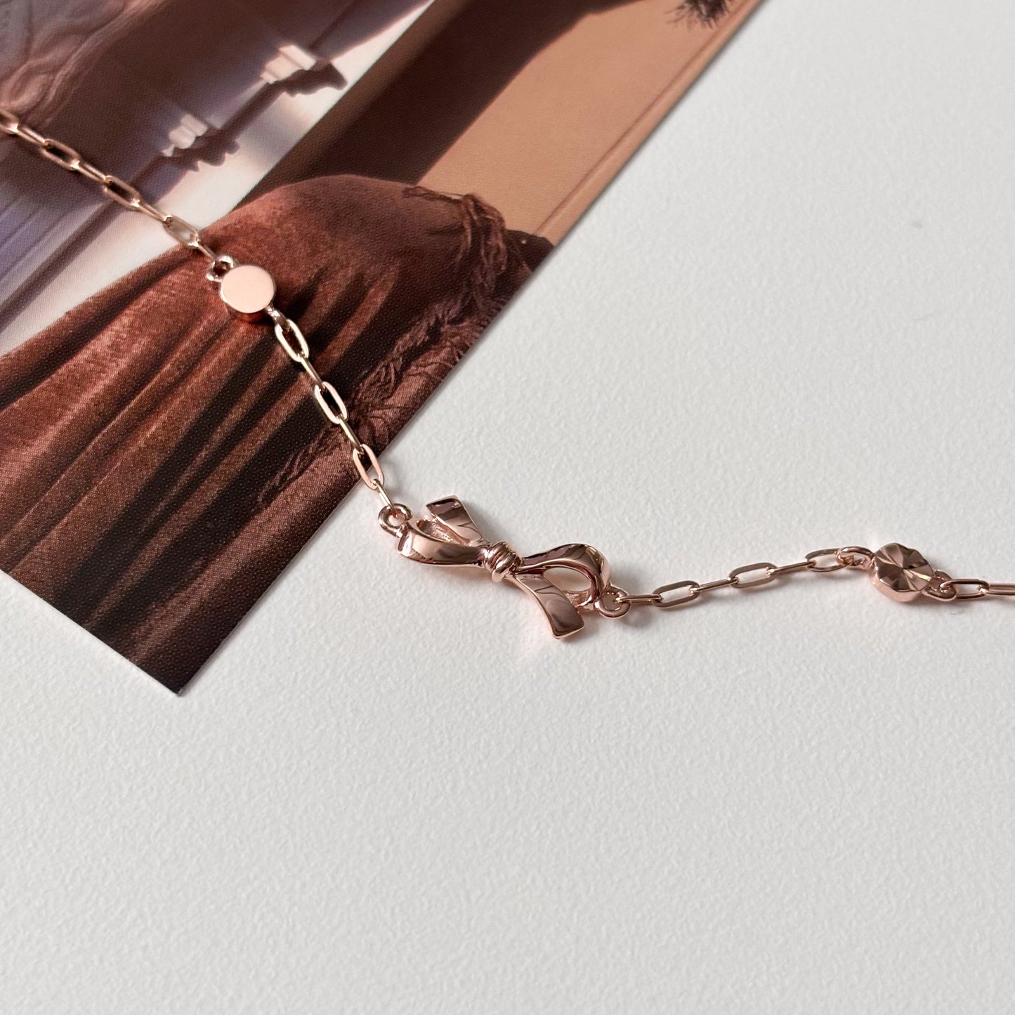 Bow Chain Bracelet