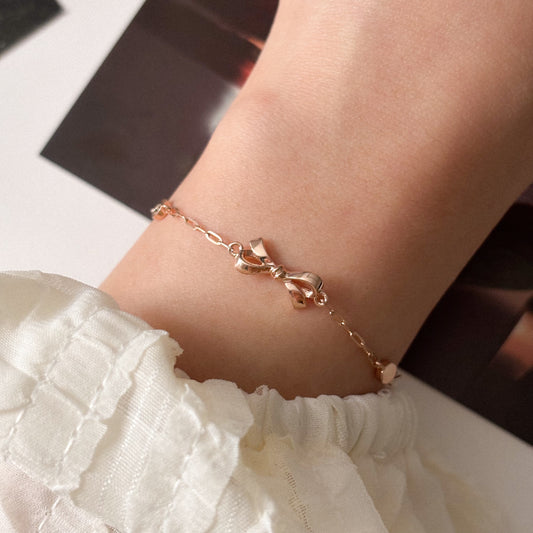 Bow Chain Bracelet