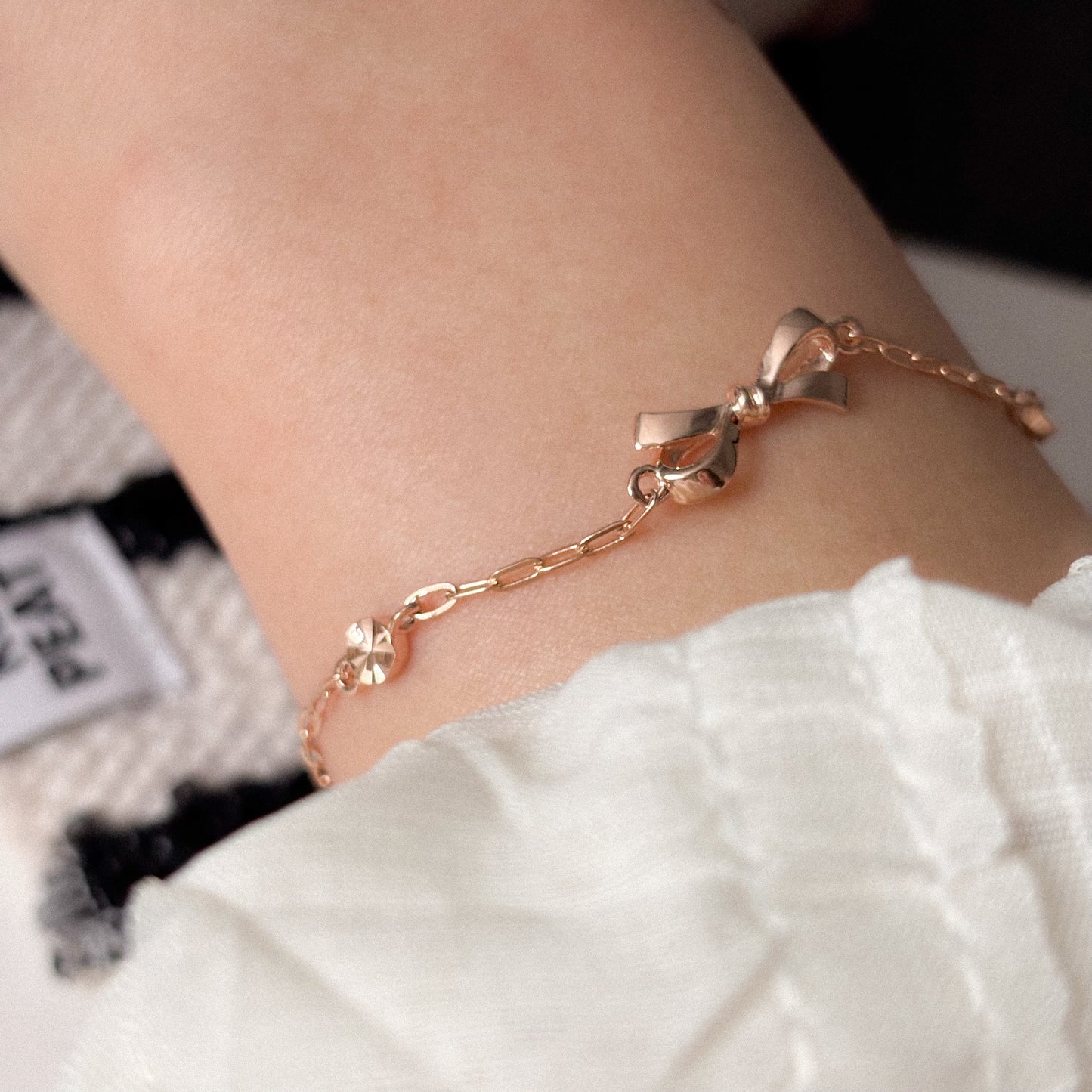 Bow Chain Bracelet