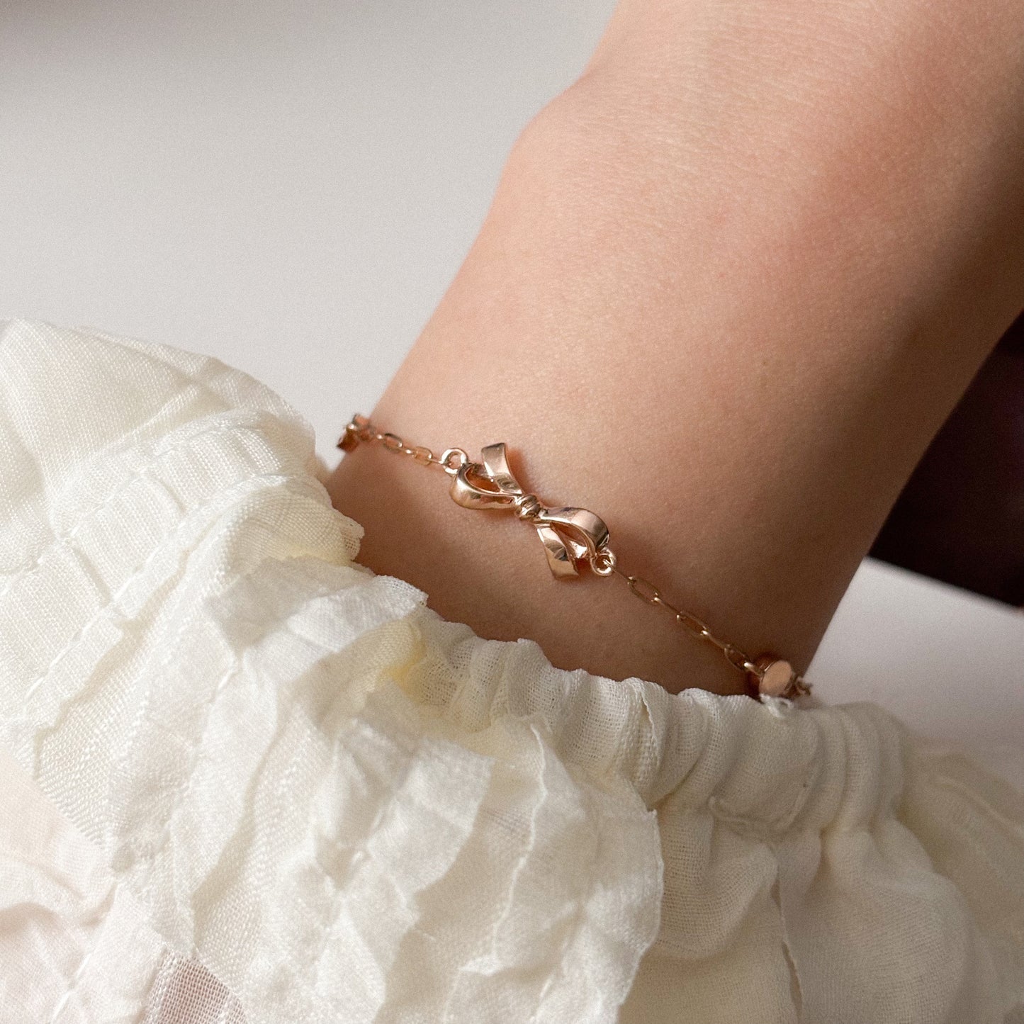 Bow Chain Bracelet