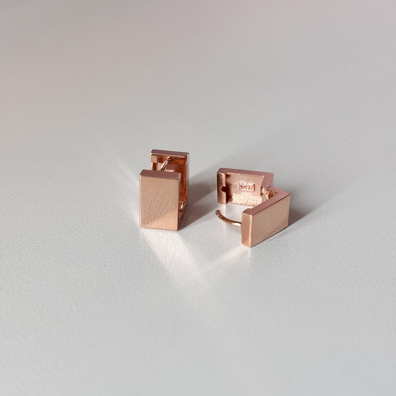 Rectangle Hoop Earrings