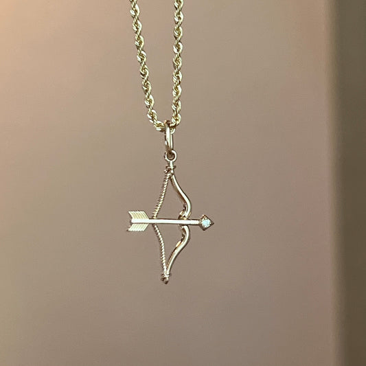 Bow and Arrow Pendant