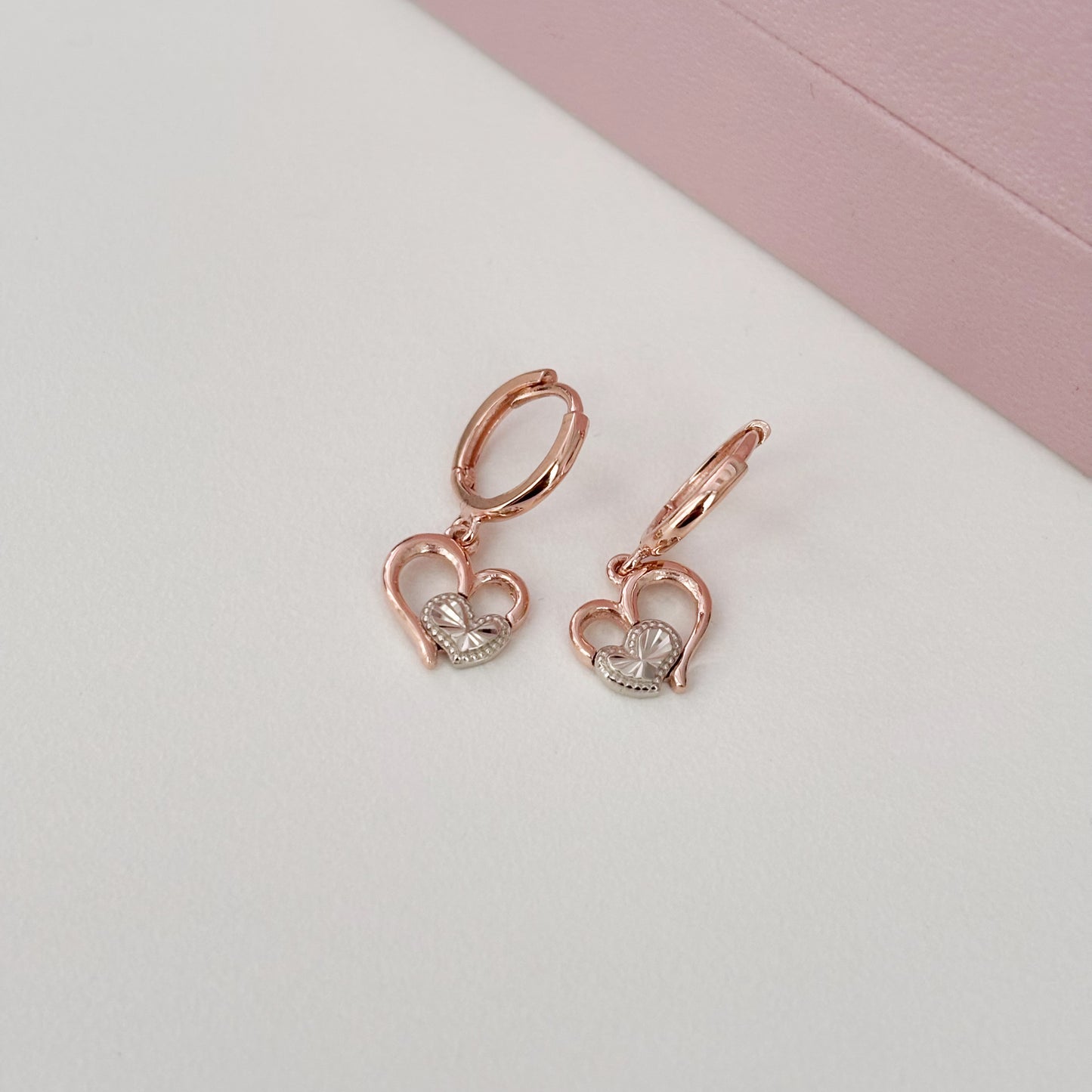 Heart Dangle Earrings