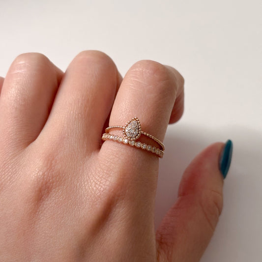 Teardrop Ring