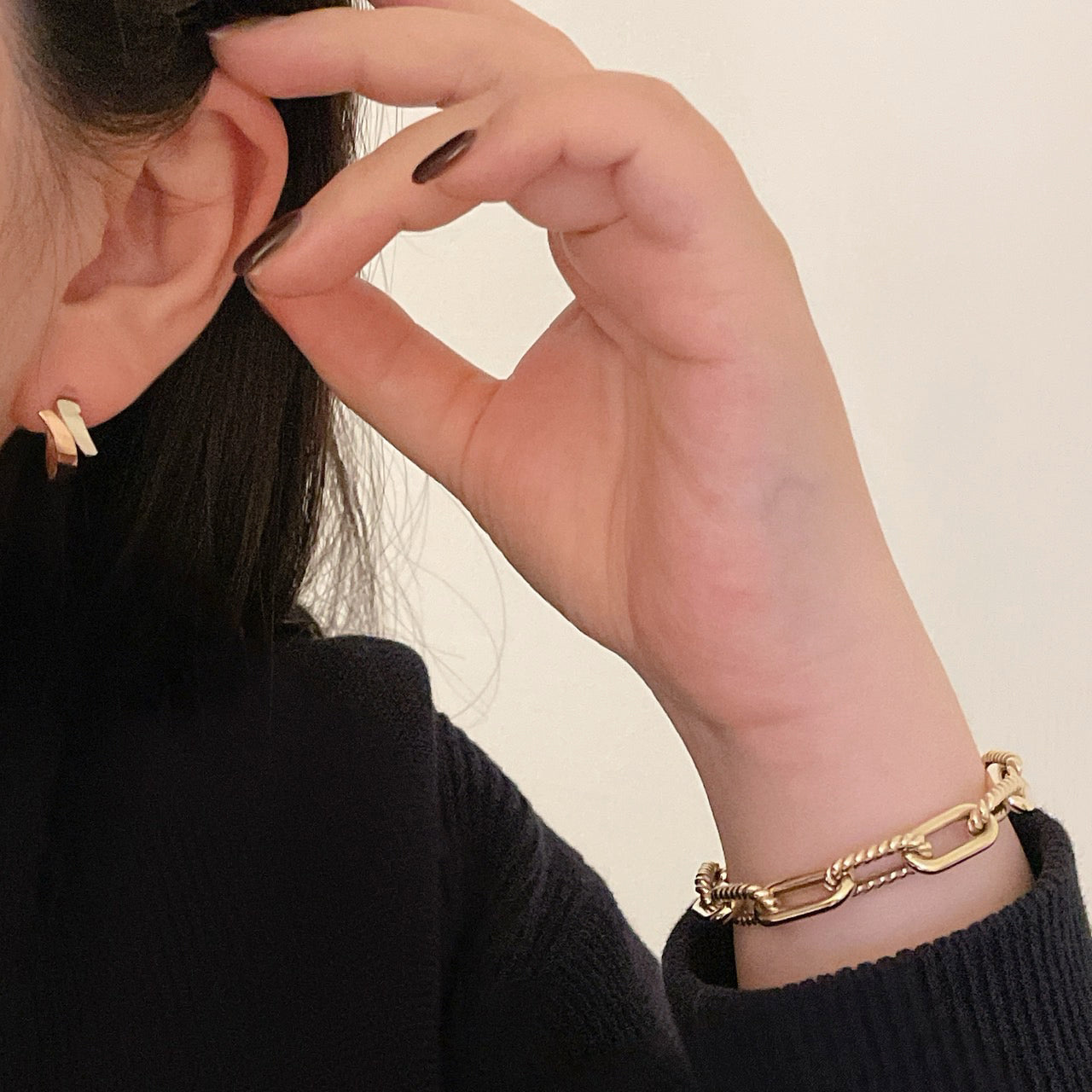 Two Tone Earrings