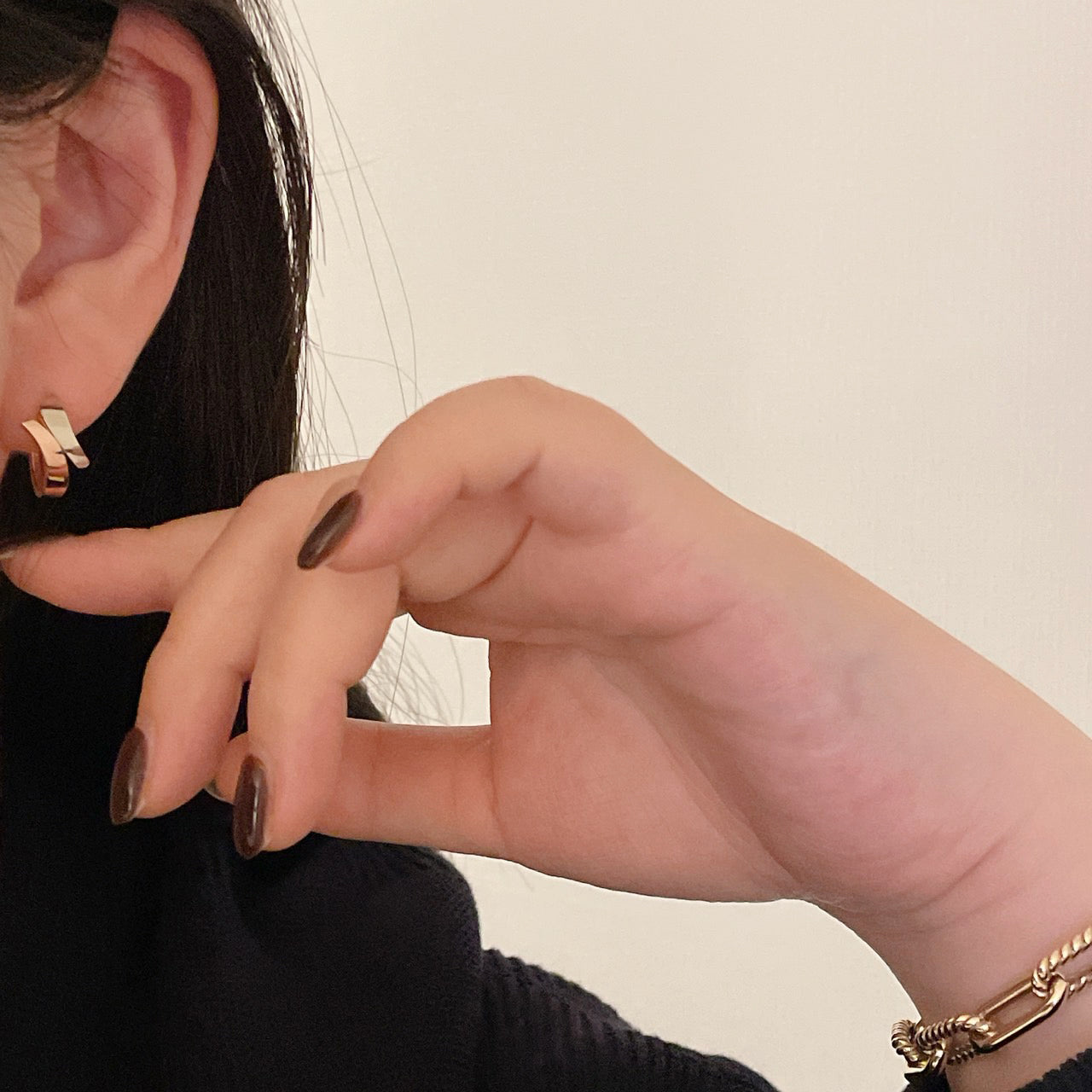 Two Tone Earrings