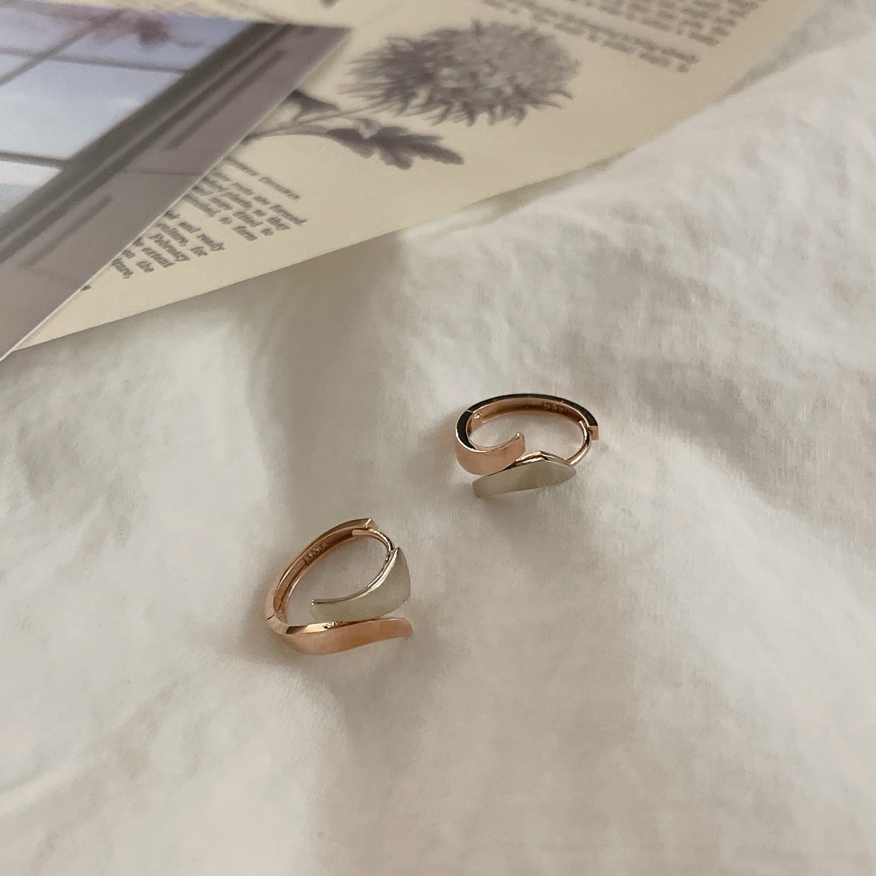 Two Tone Earrings