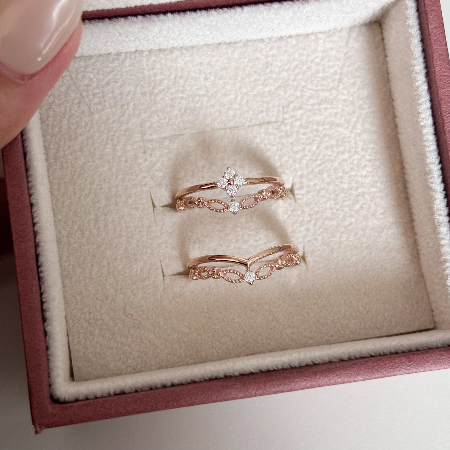 Floral Band Ring