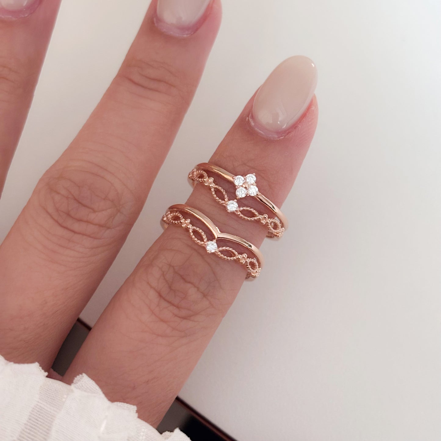Floral Band Ring