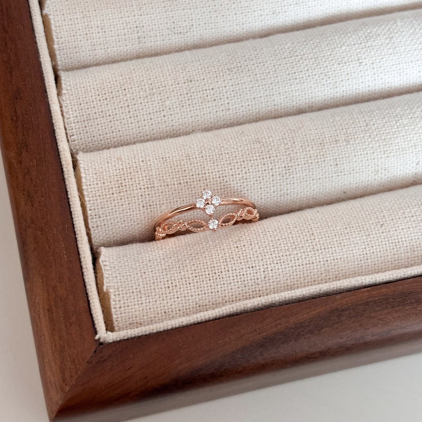 Floral Band Ring