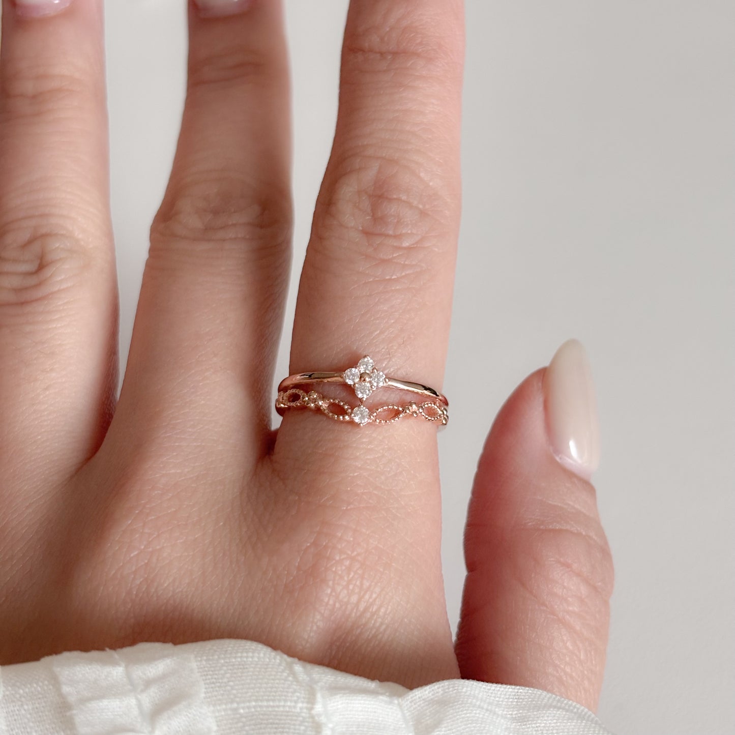 Floral Band Ring