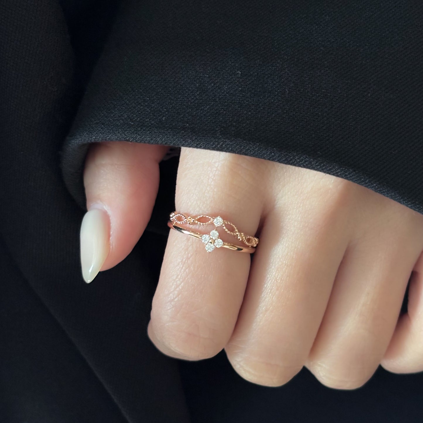 Floral Band Ring