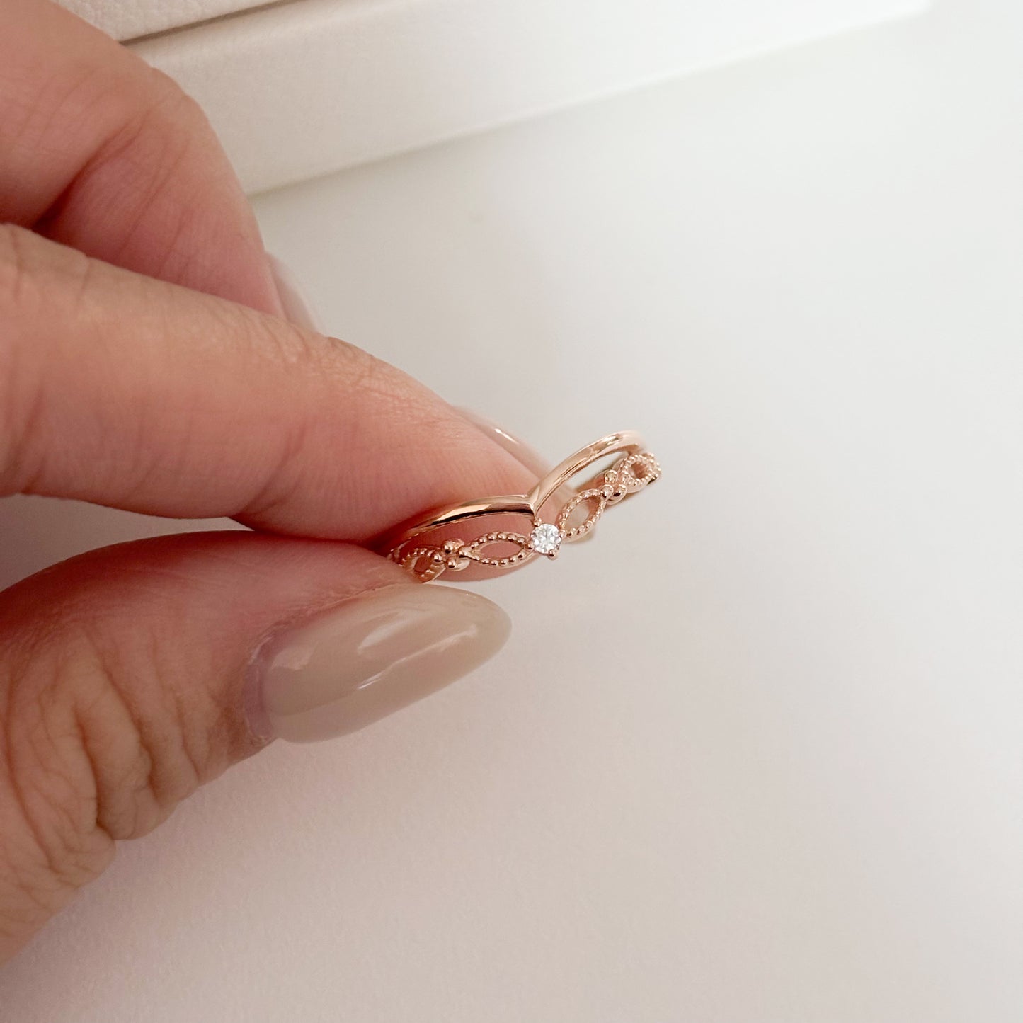 Floral Band Ring