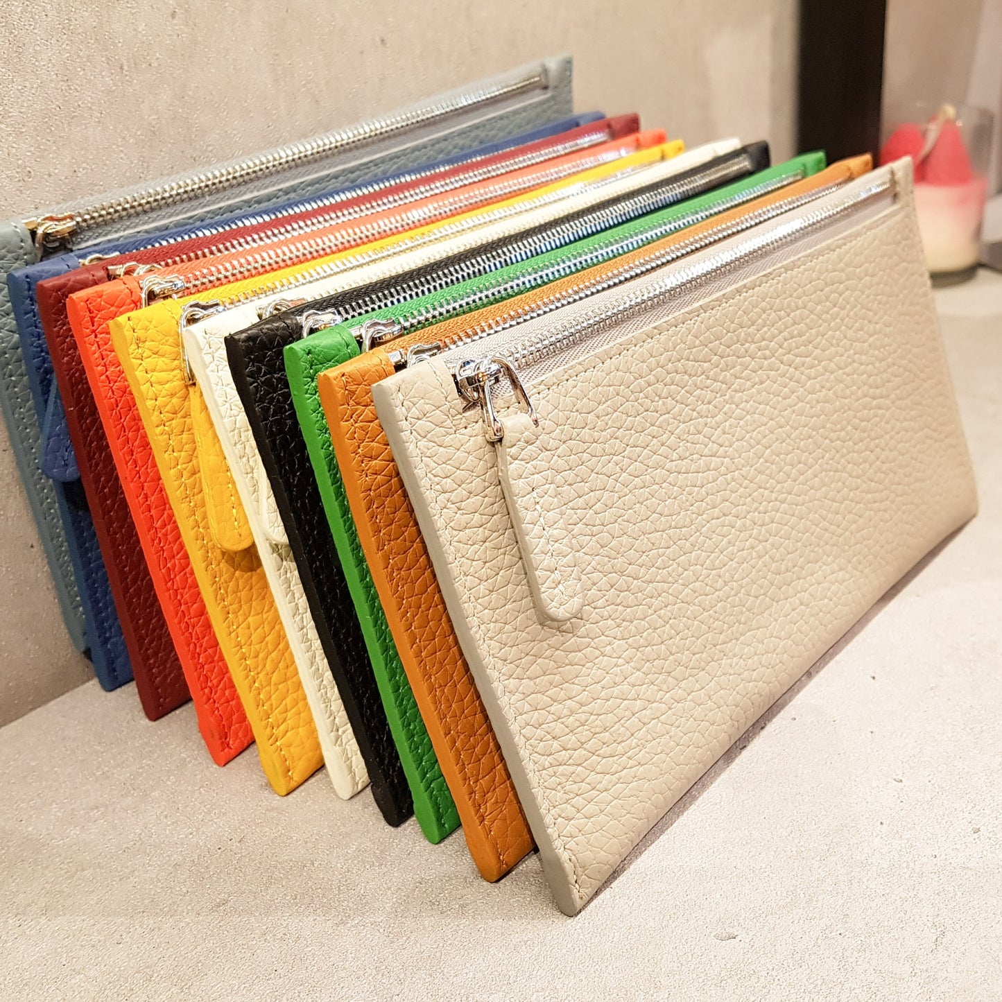 Zipper Clutch Wallet