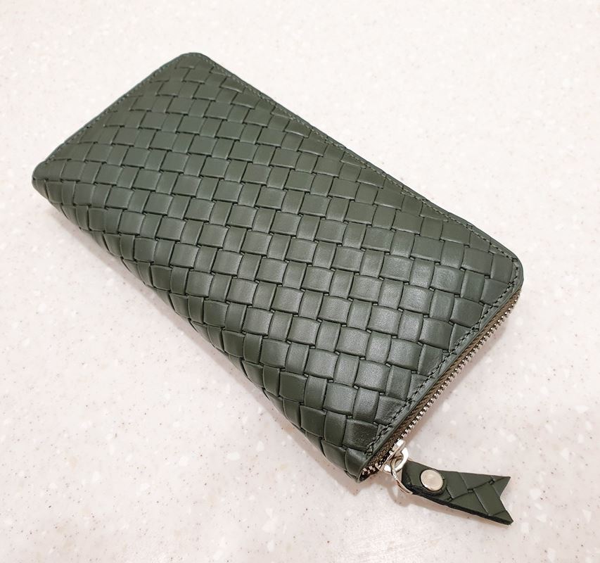 Large Woven Print Wallet