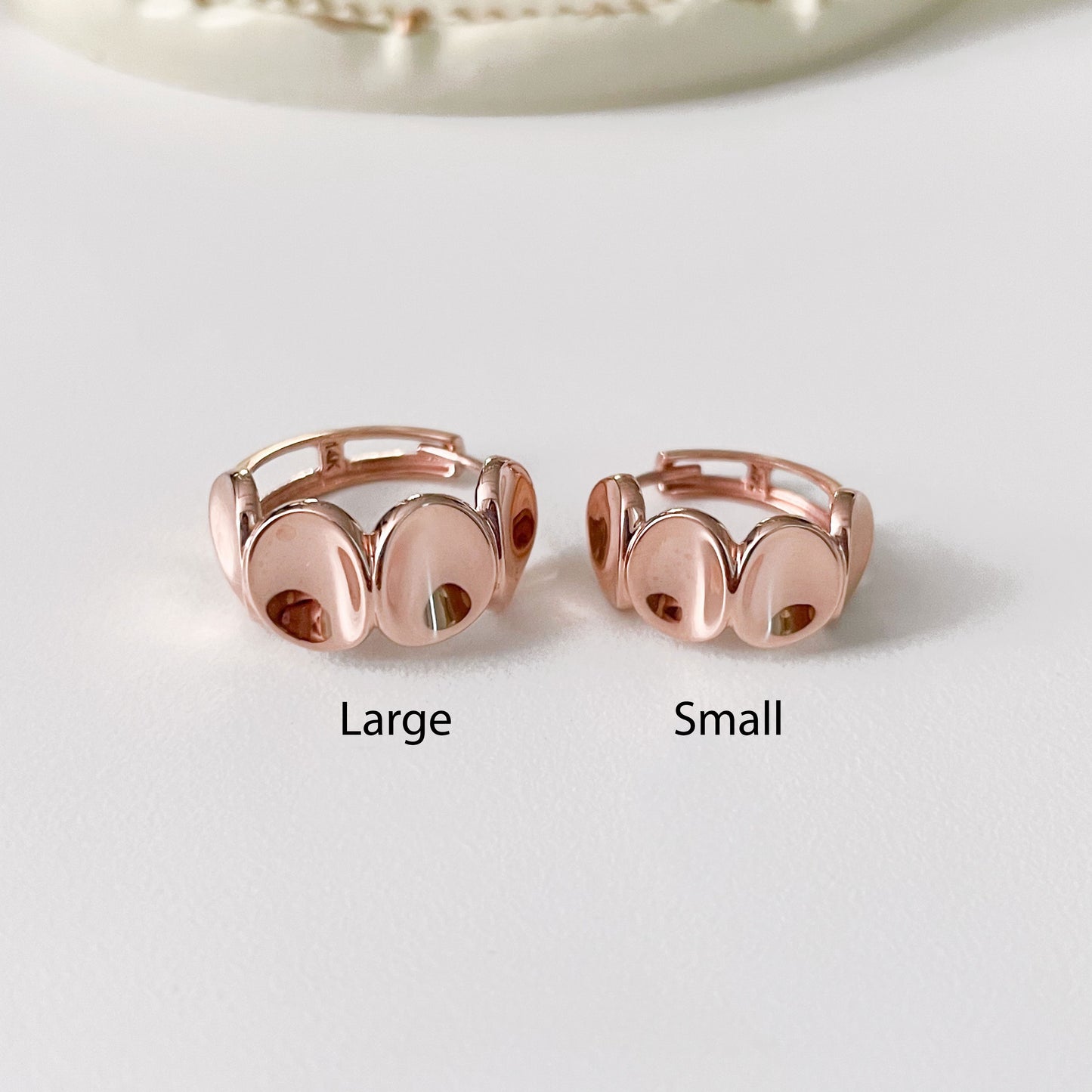 Textured Hoop Earrings