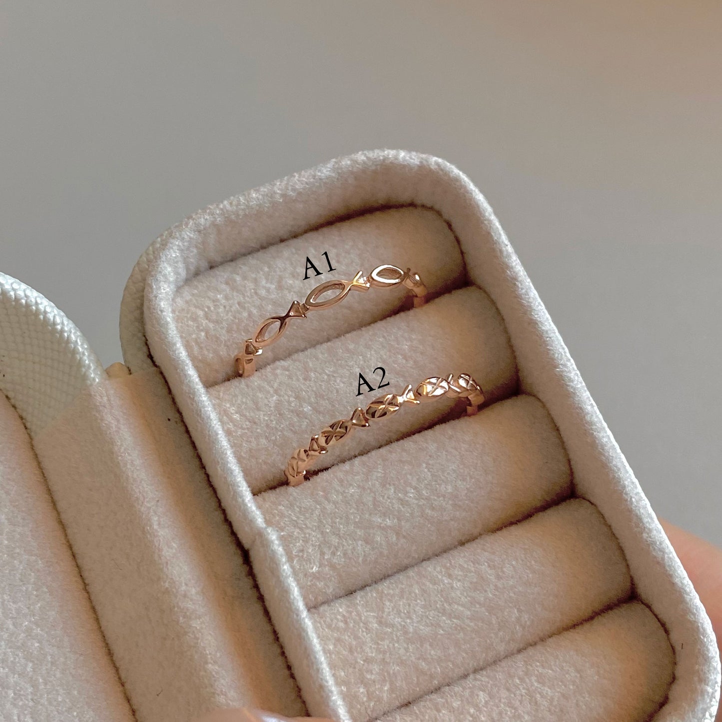 Ichthus Fish Ring
