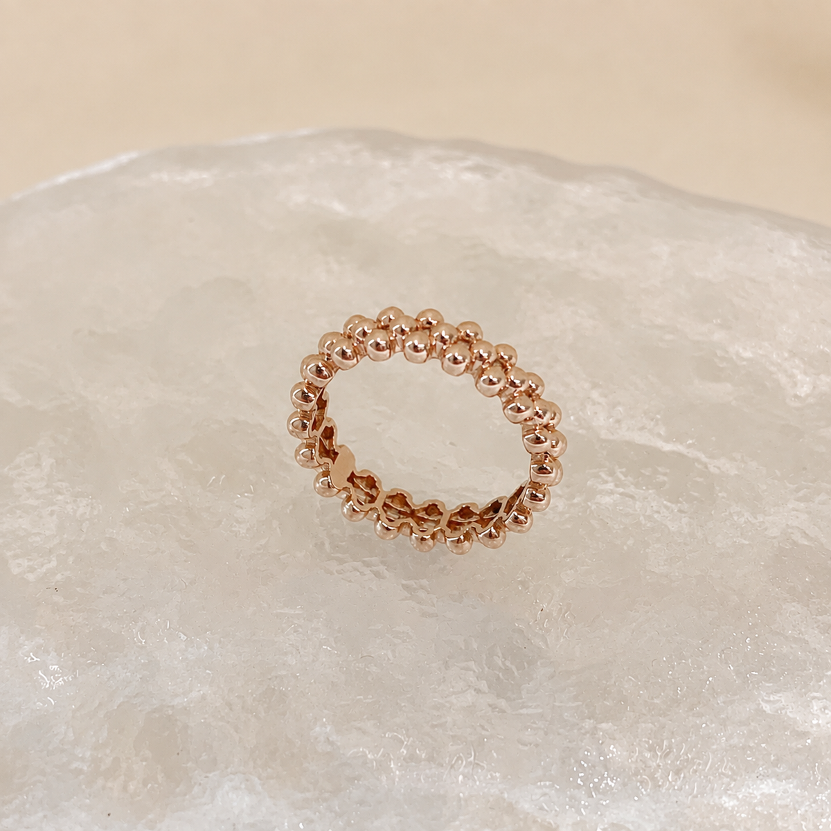 Beaded Bubble Ring