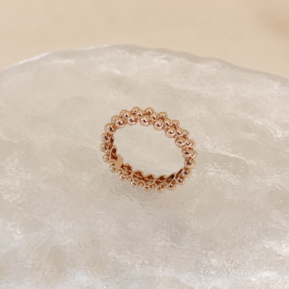 Beaded Bubble Ring