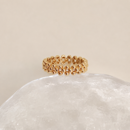 Beaded Bubble Ring