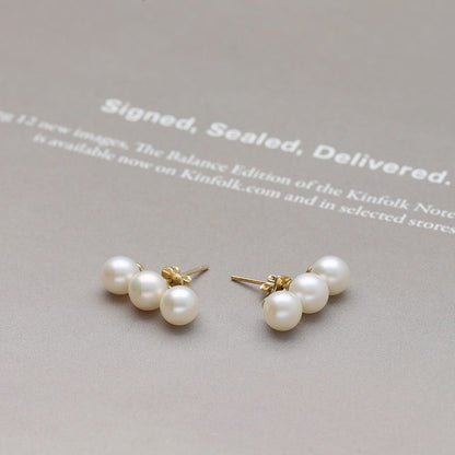 Triple Pearl Piercing