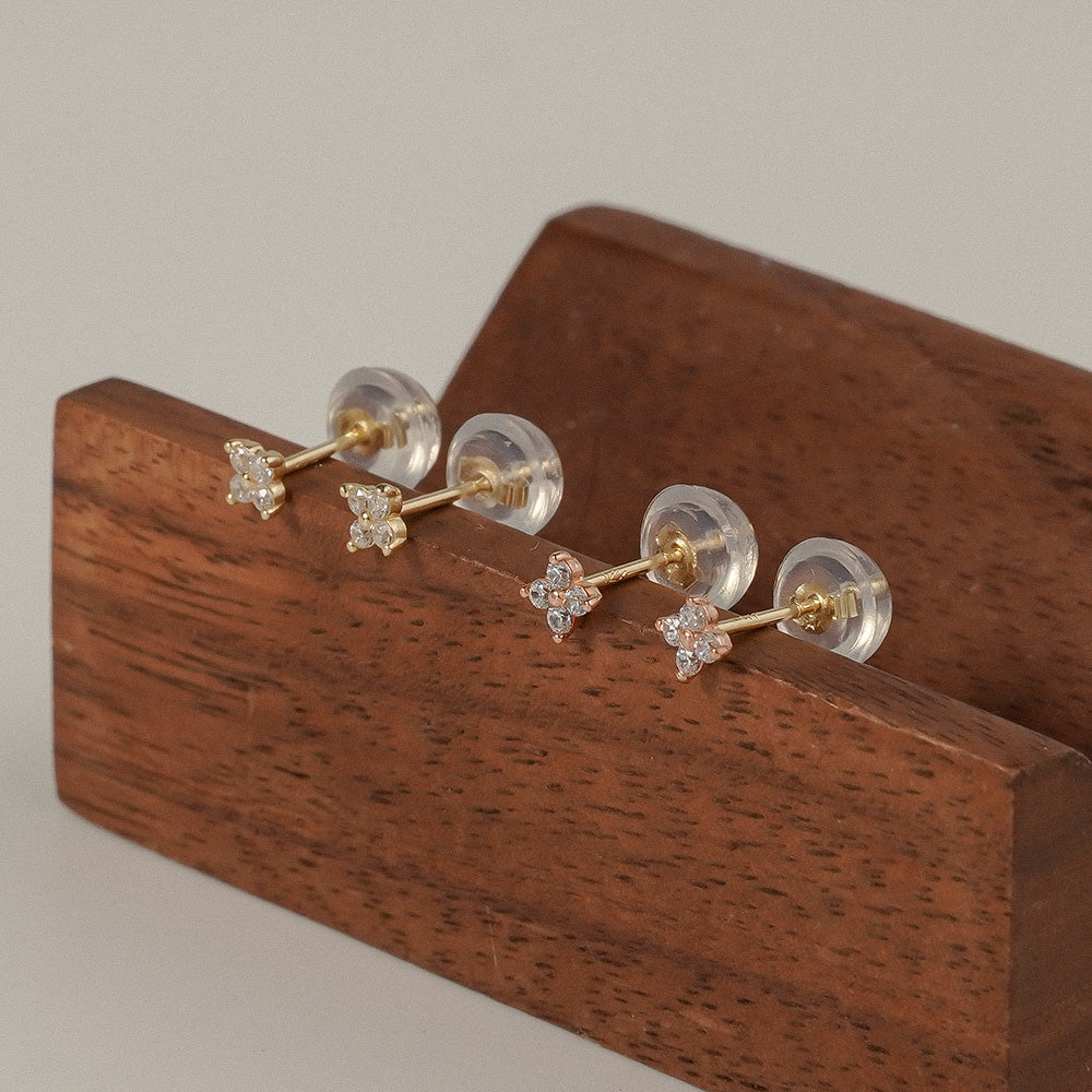 Flower Stud Earrings