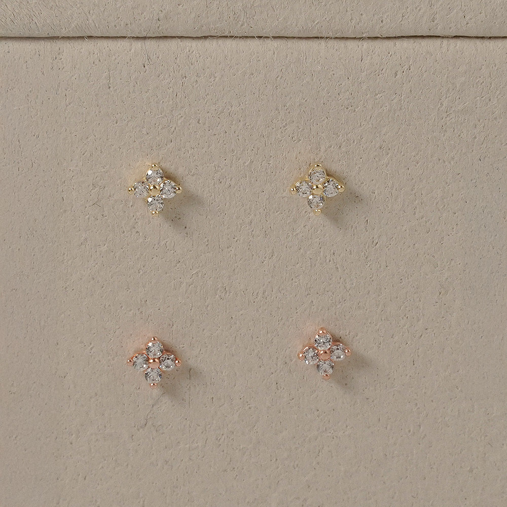 Flower Stud Earrings