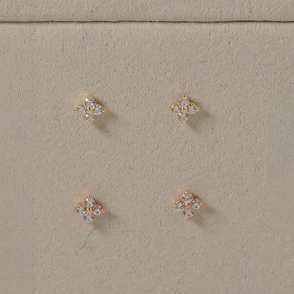 Flower Stud Earrings