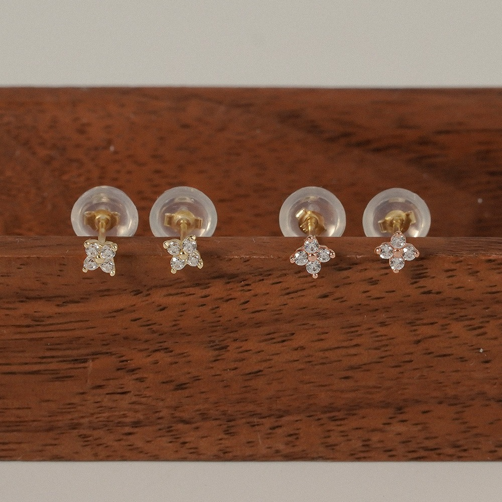 Flower Stud Earrings