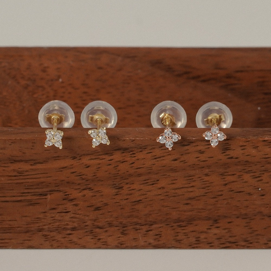 Flower Stud Earrings