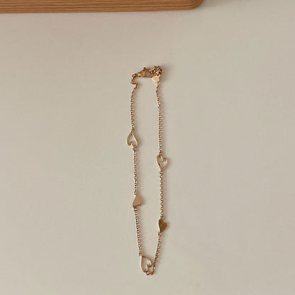 Heart Station Anklet