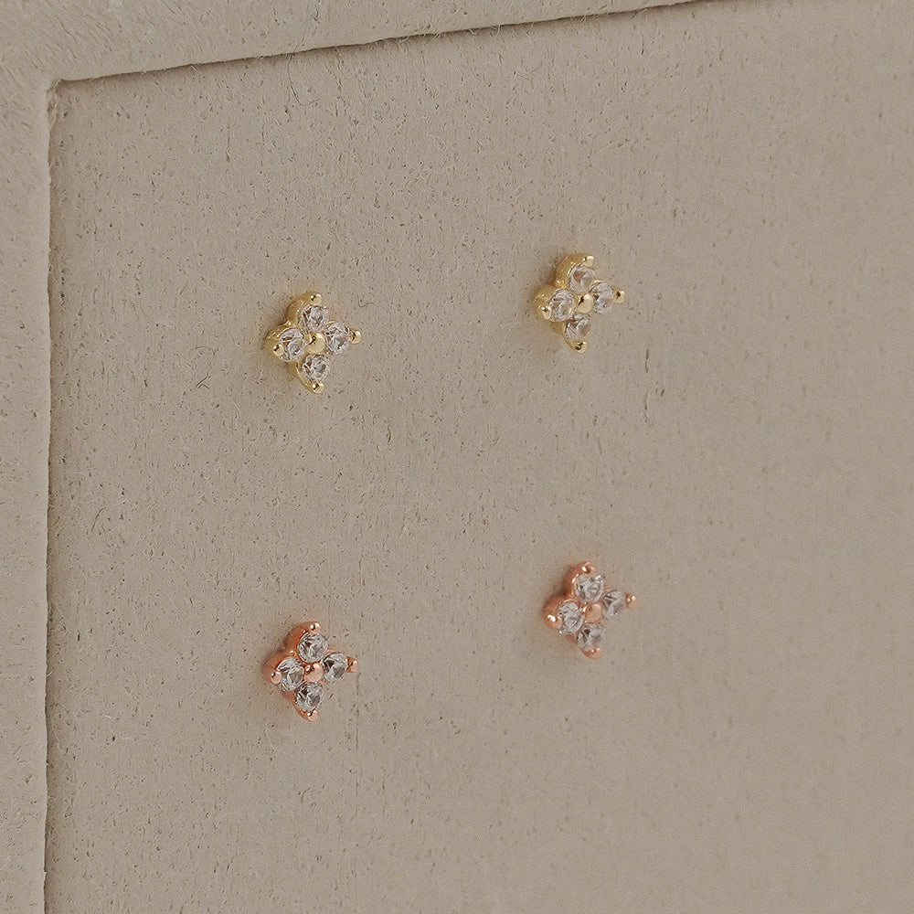 Flower Stud Earrings