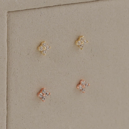 Flower Stud Earrings
