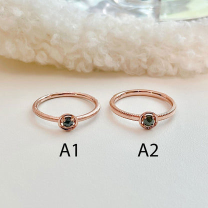 Rough Diamond Ring