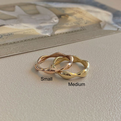Curved Dome Ring